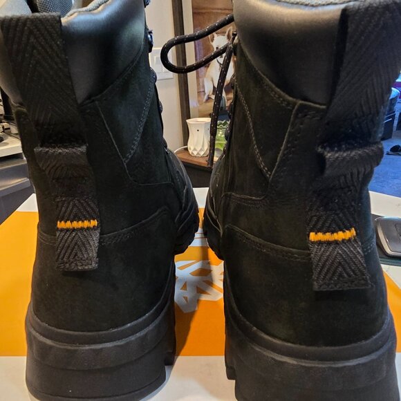 MENS TIMBERLAND ORIGINALS ULTRA WP BOOT BLACK SIZE 10 TB1A44SS015 NEW - Picture 7 of 14